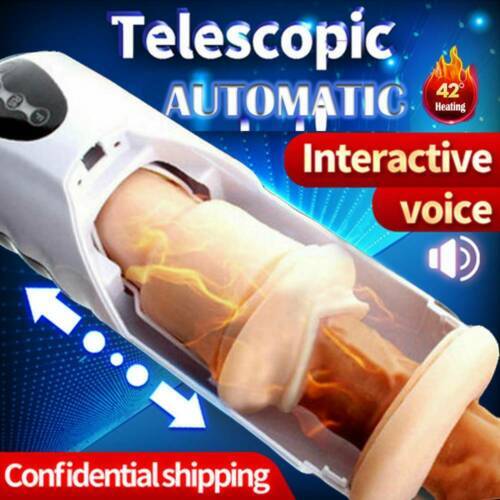Male Masturbator Automatic Heating Vibration Real Vaginal Anus Adults Cup Male Adult Safe and comfortable 18+ Sex Toys for Men