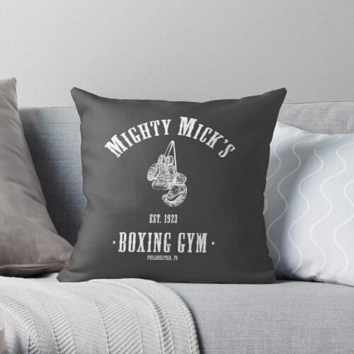 Mighty Micks Boxing Gym Throw Pillow Cushion Cover Polyester throw pillows case on sofa home living room car seat decor 45x45cm