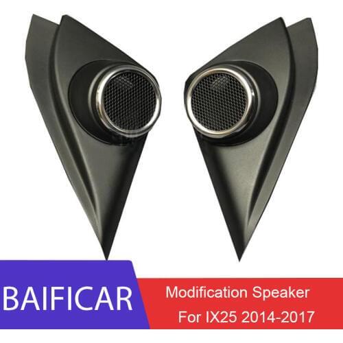 Baificar Brand New Car Tweeter Audio Auto Triangle Head Speakers Tweeter Trumpet Speakers Tweeter For Hyundai IX25 2014-2017