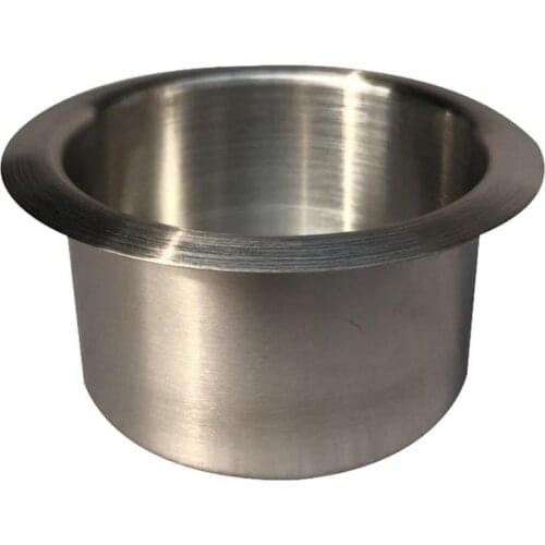 Stainless Steel Drop-in Cup Holder for Sofa Boat RV Couch Car Truck Poker Table