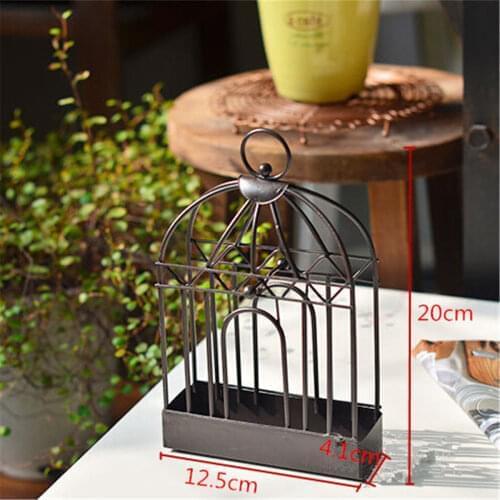Portable Iron Mosquito Coil Holder Iron Mosquito Repellent Incense Birdcage Shaped Stand Rack