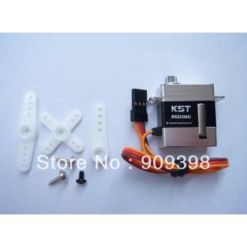 F02282 KST DS215MG Digital Coreless Swashplate Servo for trex 450 helicopter elicottero + Free shipping
