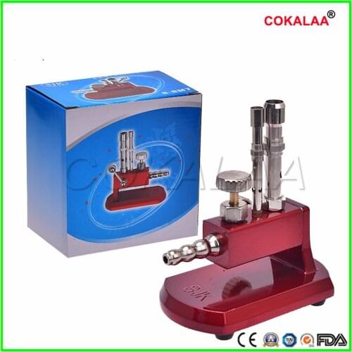1pcs Dental Lab Equipment Micro Bunsen Burner Double Tube Rotatable Gas Propane Light Dental Lab Equipment