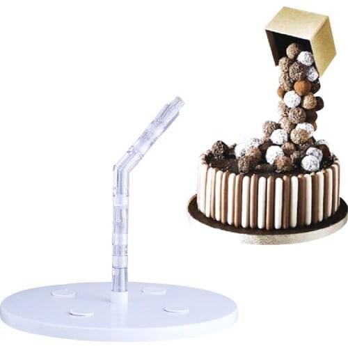 Creative Food Grade Plastic Cake Stand Cake Support Structure Practical Fondant Cake Chocolate Decoration Mold DIY Baking Tools