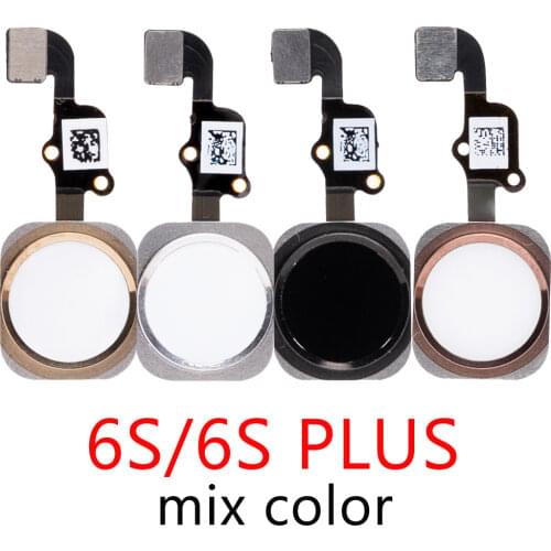 1pcs/lot New Menu Home Button Flex Cable Ribbon Replacement Parts For iPhone 6S 4.7" And For iPhone 6S Plus 5.5"