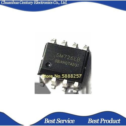 10 Pcs SM726EB SOP8 New and Original In Stock