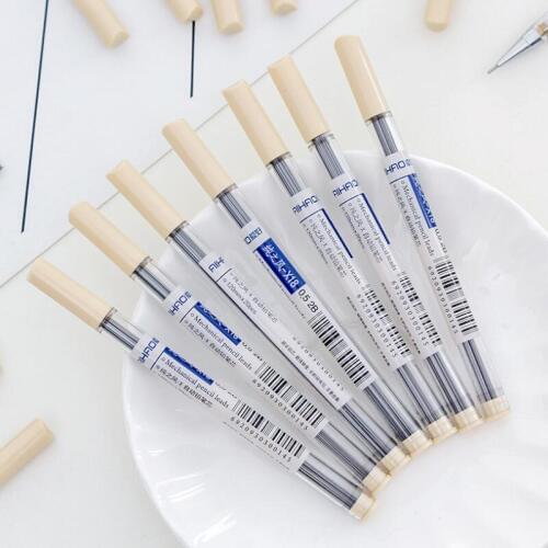 5pcs 0.5mm Mechanical Pencil Refill Automatic Pencil Lead Replace Graphite Lead 2B Drawing Writing School Supplies