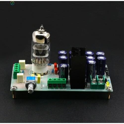 6N3 Tube Buffer Audio Preamplifier Preamp DIY Assembled board With Tube