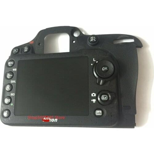 For Nikon D7100 Camera Rear Case Back Cover Shell Frame With LCD Display Screen and Button Flex Cable NEW Original