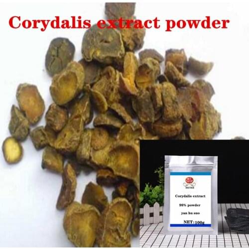 100g-1000g Corydalis Extract Powder, Sedation and Analgesia, Corydalis Extract, Yan Hu Suo, Free of Freight