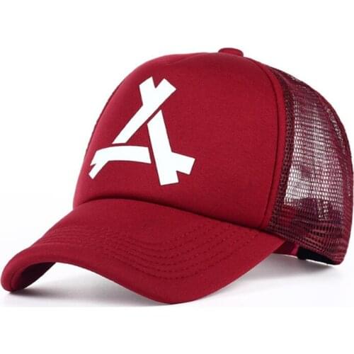 2021 New Summer Baseball Mesh Caps Snapback Hat Fashionable Sports Hiphop Trucker Hat God Men Women Cap Hats Garros