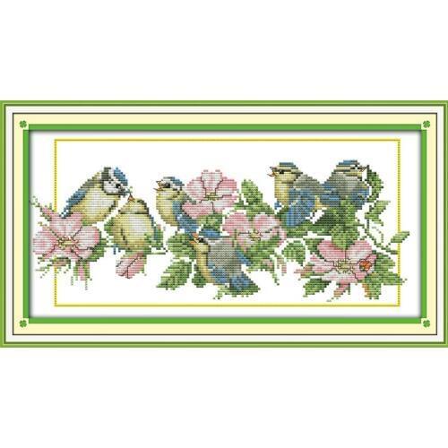 Mother go home cross stitch kit animal 18ct 14ct 11ct count print canvas stitches embroidery DIY handmade needlework plus