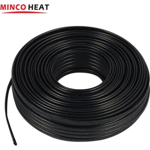 Warm Floor Heating Cable for Roof/Gutter/Pipe Outdoor Snow Melting Self-regulating Heating Cable Low Cost But High Quality