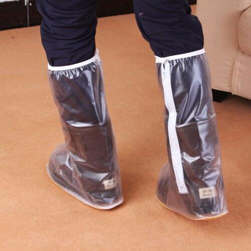 Unisex Non-Slip Shoe Cover High Level Anti-Rain Shoe Cover Waterproof Shoe Cover Travel Riding Shoe Cover Necessary Four Seasons