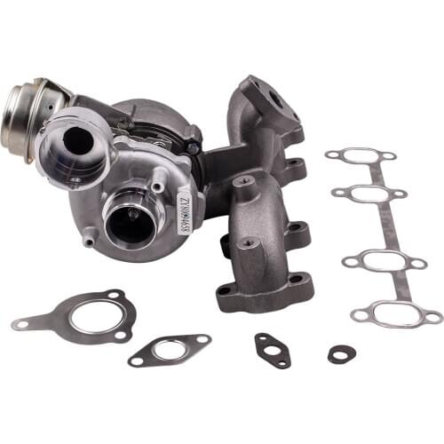 Turbo + exhaust manifold For VW Bora Golf 150hp 1.9 D 721021 038253016GX Supercharger Turbine Turbolader GT1749V