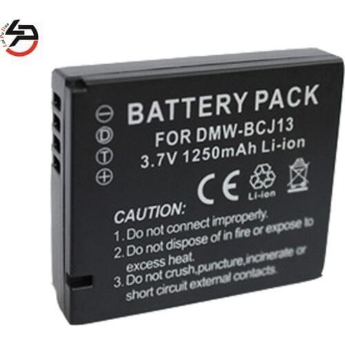 LPD 3.7v 1250mah 100% brand new Replacement Camera Battery For Panasonic DMW-BC13, DMW-BC13E, DMW-BCJ13, DMW-BCJ13E DMW-BCJ13PP