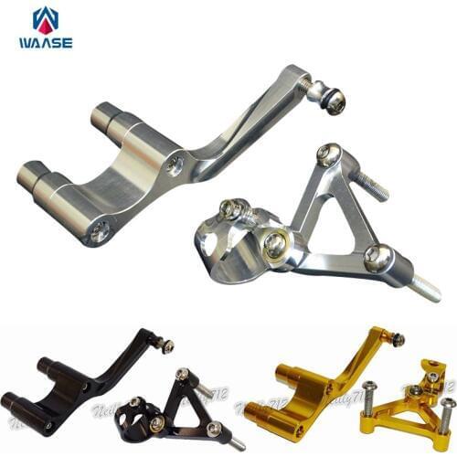 Motorcycle CNC Aluminium Steering Stabilizer Damper Mounting Bracket For DUCATI Monster 1100 1100S 2009 2010 2011