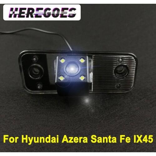 Car CCD Night Vision Backup Rear View Camera Waterproof Parking For Hyundai Azera SantaFe Santa Fe IX45 2009 2010 2011 2012
