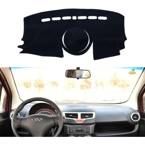 For Chery QQ 2th Gen 2013~2018 Dashboard Cover Sun Shade Non-slip Dash Mat Pad Carpet Car Stickers Interior Accessories
