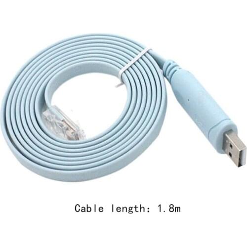 1.8M USB To RJ45 For Cisco USB Console Cable FTDI 744664241835 A7H5NWUS Console