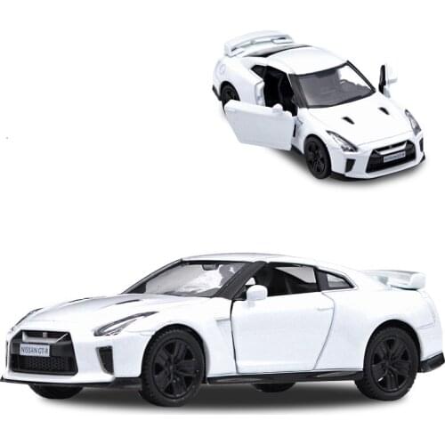 Best selling 1:36 Nissan sports car alloy model,simulation metal door pull back model,childrens toy car gift,free shipping