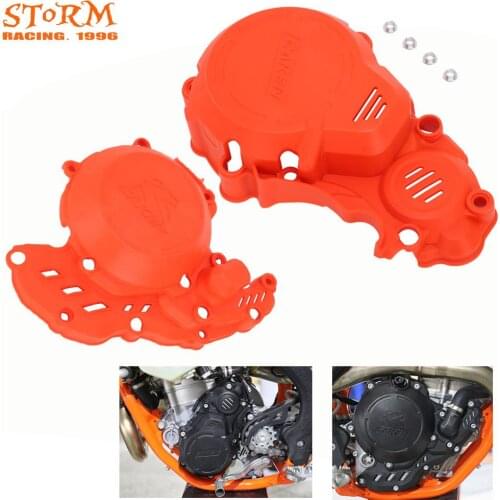 Motorcycle Magneto Cover Engine Cover Guard Protection For KTM EXC-F 250 350 EXCF250 350 EXC250F EXC 350F FE250 350 2017-2021