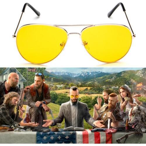 Game FAR CRY 5 Cosplay Prop Sunglasses Joseph Seed EyeWear Glasses