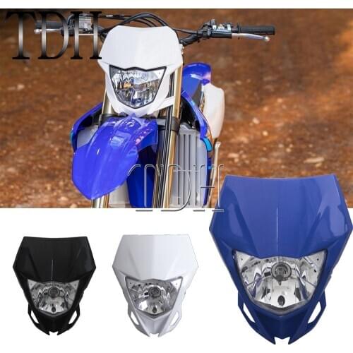 Enduro Supermoto Headlight Front Light Dirt Bike Motocross Head Light For YAMAHA WR250F WR450F WR250R YZ450F KAWASAKI KLX KX