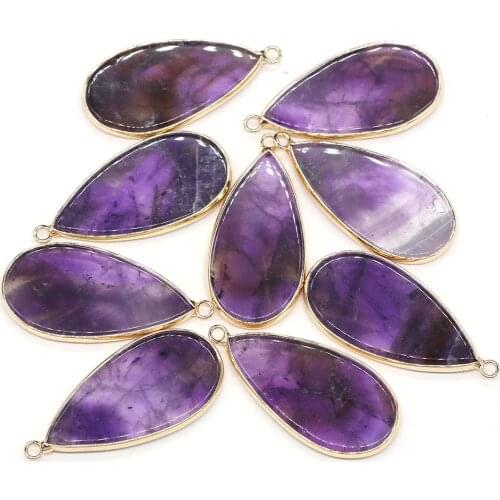 Drop-shaped Pendant Charms For DIY Necklace Handiwork Sewing Craft Jewelry Accessory Making