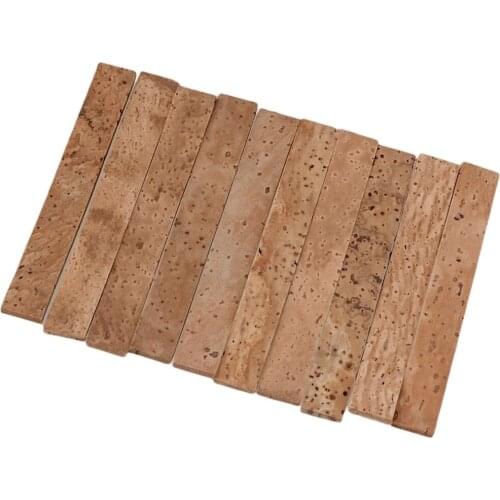 10 Pcs Natural Neck Cork for Bb Clarinet Musical Instrument Spare Parts