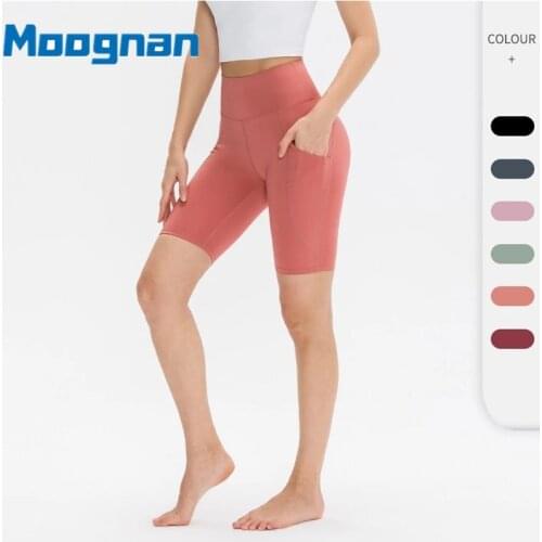 Shorts Women Thin Fitness High Waist Fashion Biker Shorts Summer Slim Knee-Length Bottoms Black Cycling Shorts Streetwear