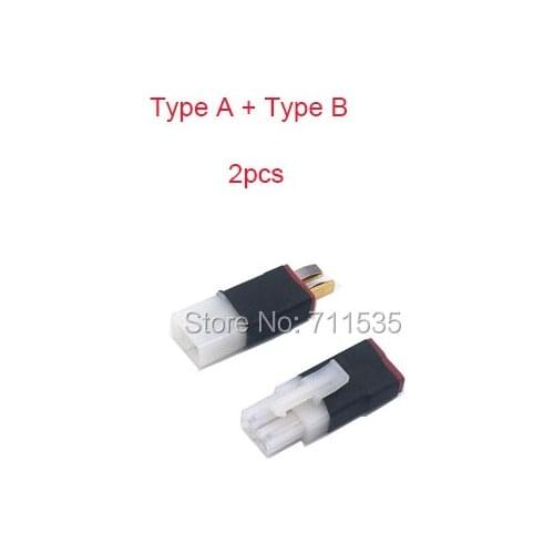 T Plug to TAMIYA Adapter Male Female Battery Conversion Dean Connector Spare Parts For RC Aircraft Cars Helicopter Models
