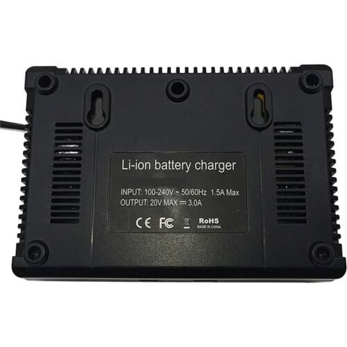The Battery Charger With Dual USB Charging for WORX 20V MAX Li-ion Battery