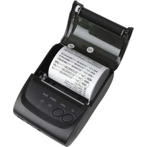 5802DD Bluetooth Wireless Mobile 58mm Micro Thermal Receipt Printer with SD for Windows and Android IOS System