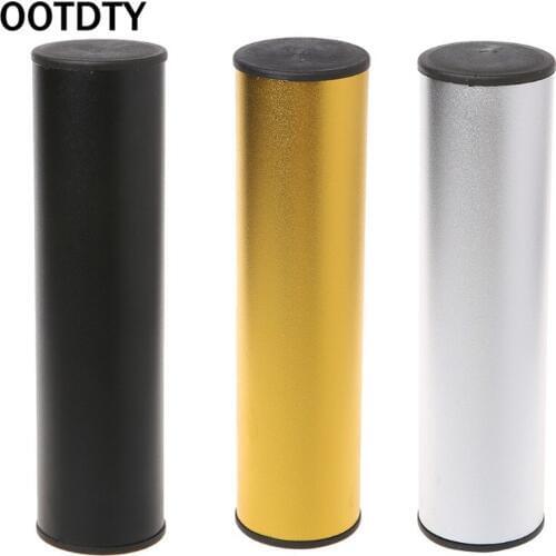 OOTDTY Pro Stainless Steel Cylinder Sand Shaker Rhythm Musical Instruments Percussion