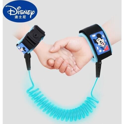 Disney Mickey Minnie child anti-lost belt traction rope child anti-lost safety bracelet slip baby artifact baby anti-lost rope