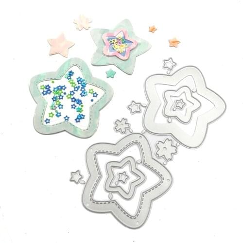Julyarts Star Dies Scrapbooking Nouveau Arrivage 2021 Mold For DIY Scrapbooking Album Cards Crafts Embossing Dies