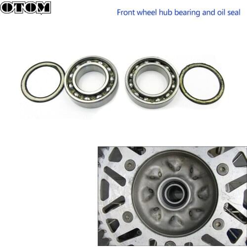 OTOM Motorcycle Front Rear Wheel Hub Oil Seal Bearing Set 6904 6905 For HONDA CRF CRF250R CRF450R CRF250X CRF450RX CRF450L CR500