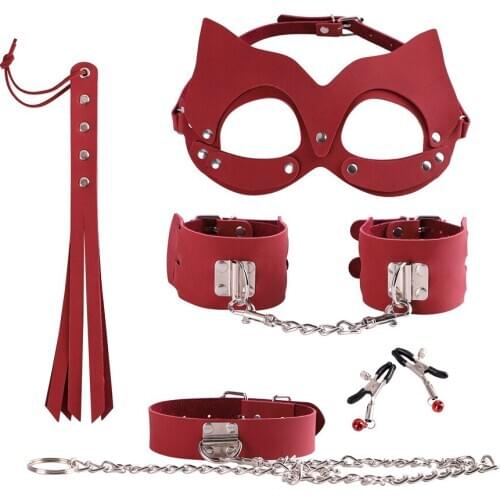 Adult Sex Toys for Woman Hand cuffs Lingerie Removable Spreader Bar for Ankle Cuffs BDSM Costumes Bondage SM Games