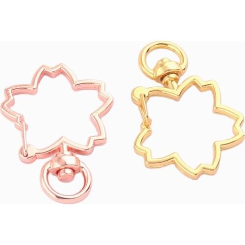 10pcs Metal retro swivel clasp lobster clasp clip hook Findings Keychain Handbag Snap Hook Bag Purse Buckle