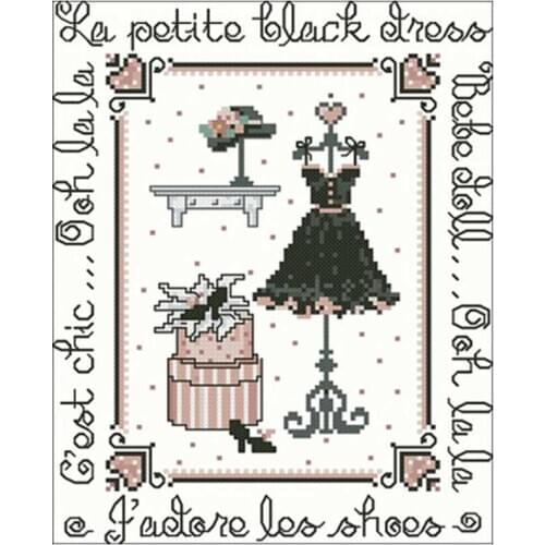 Fashion design patterns Counted Cross Stitch 11CT 14CT 18CT DIY wholesale Chinese Cross Stitch Kits Embroidery Needlework Sets