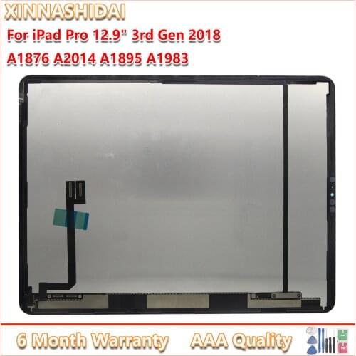 NEW LCD For iPad Pro 3 12.9" 3rd Gen 2018 A1876 A2014 A1895 A1983 Display Touch Screen Digitizer Assembly Replacement parts