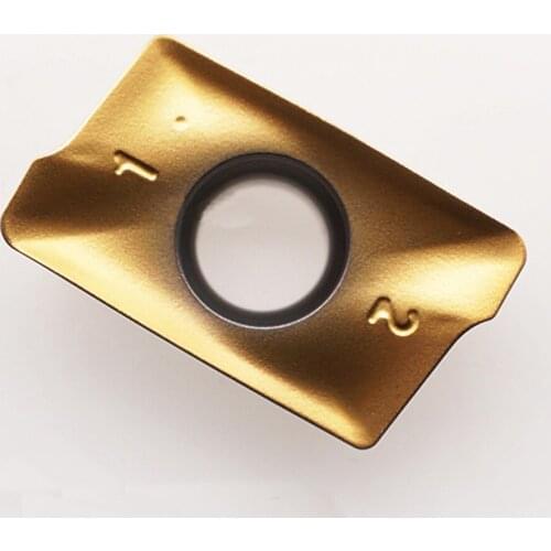 Original No Copy APKT1204PER-EM TT9080 Carbide Inserts APKT1204 12MM For Stainless Steel Milling Tools Finish Cutter Plates