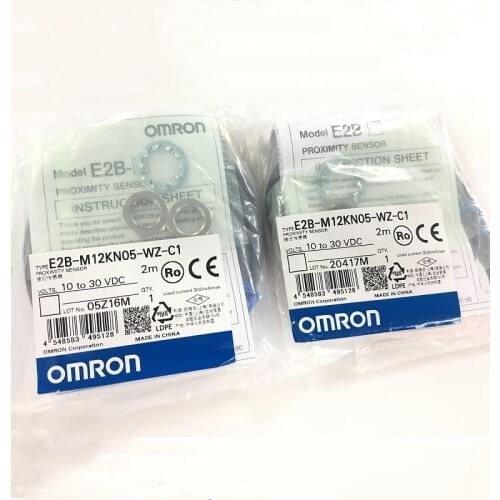 ORIGINAL OMRON E2B-M12KN08-WZ-B1 E2B-M18KS05-WZ-C1 E2B-M18KS05-WZ-B1 E2B-M18KS08-WZ-C1 electronic inductive proximity switch