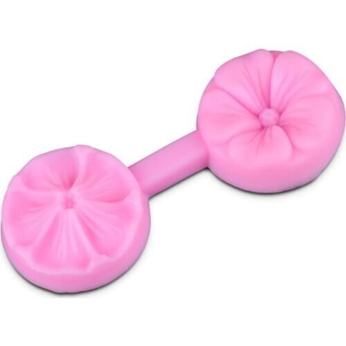 Flower Silicone Mold Sugarcraft Embossed Fondant Cake Decorating Tools Fimo Clay Candy Jelly Chocolate Gumpaste Molds