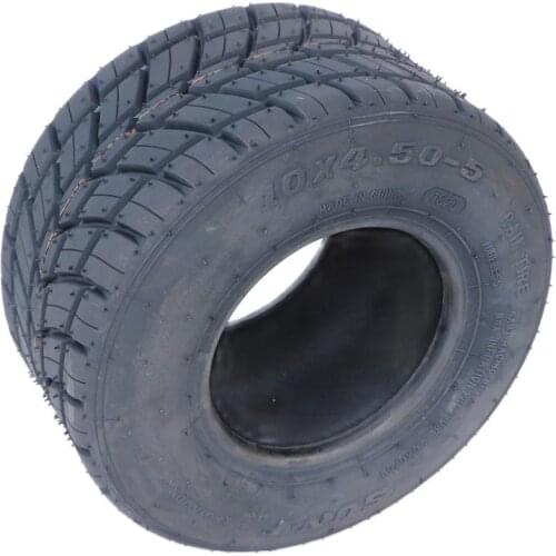 Vacuum tyre 10x4.50-5 Front wheel Go Kart Tire tubeless tire for Go Kart Knobby Scooter ATV Tire and Tube10*4.50-5