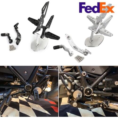 Topteng Rearsets For BMW R Nine T R9T 2014 2015 2016 2017 2018 Adjustable CNC Rider Rear Set Rearsets Footrest Foot Rest Pegs