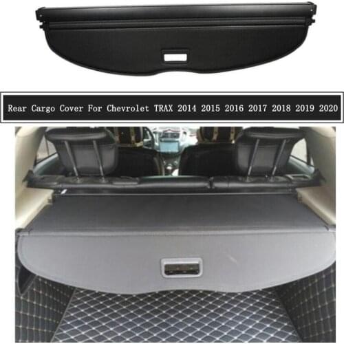 Rear Cargo Cover For Chevrolet TRAX 2014 2015 2016 2017 2018 2019 2020 Partition Curtain Screen Shade Trunk Security Shield