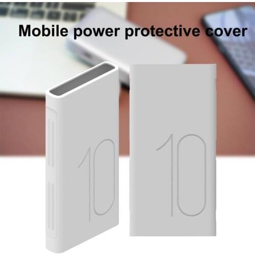 Silicone Case Dirt-resistant Material 10000mAh Power Bank Protector for HUAWEI Glory Power Bank AP09Q/S Protector Silicone Case