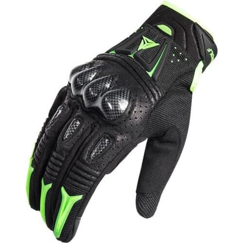 Winter Moto Gloves Protective Gloves Thermal Gloves Full Finger Touch Screen Sheepskin Wear Resistant Hard Shell Protection